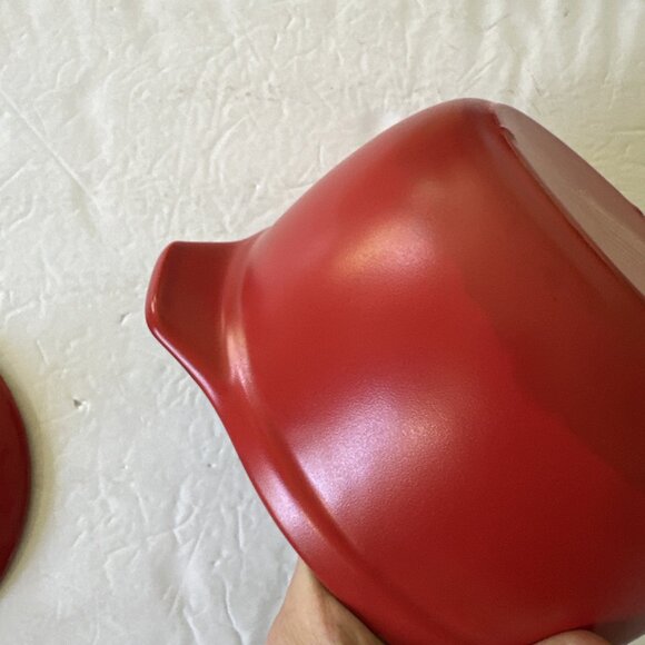 Rare Maxwell Williams Red Microstoven 25cm Non-Stick Microwave Stove Oven - Picture 8 of 16